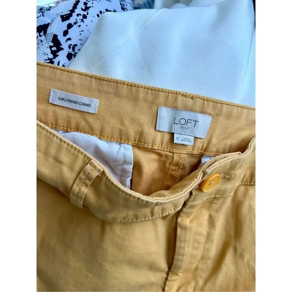 Loft Outlet Girlfriend Chinos - Picture 2 of 6